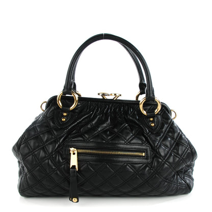 Marc Jacobs Calfskin Quilted Stam Black 1 of 8
