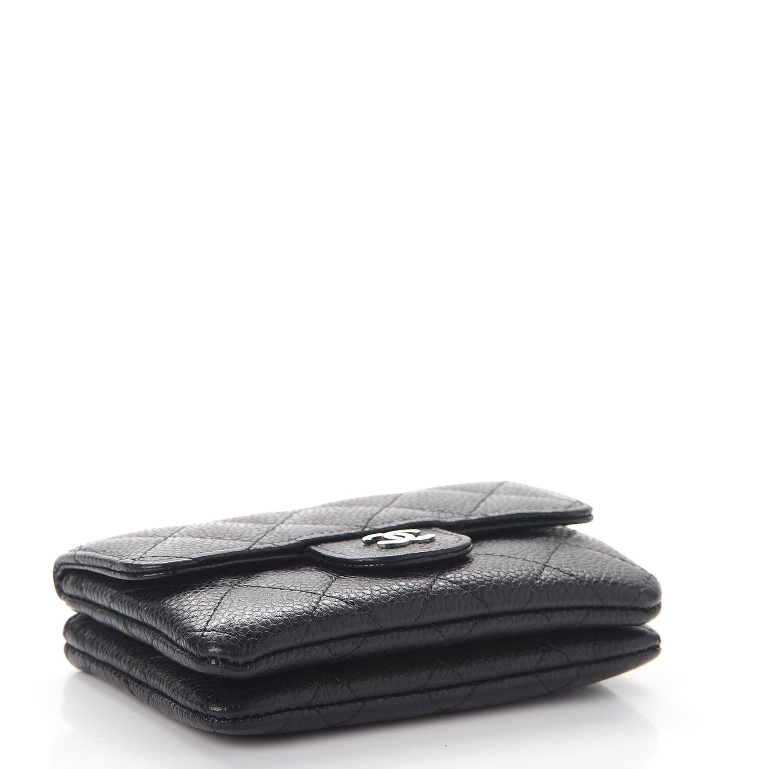 Chanel Caviar Quilted Coin Purse Black 4 of 11