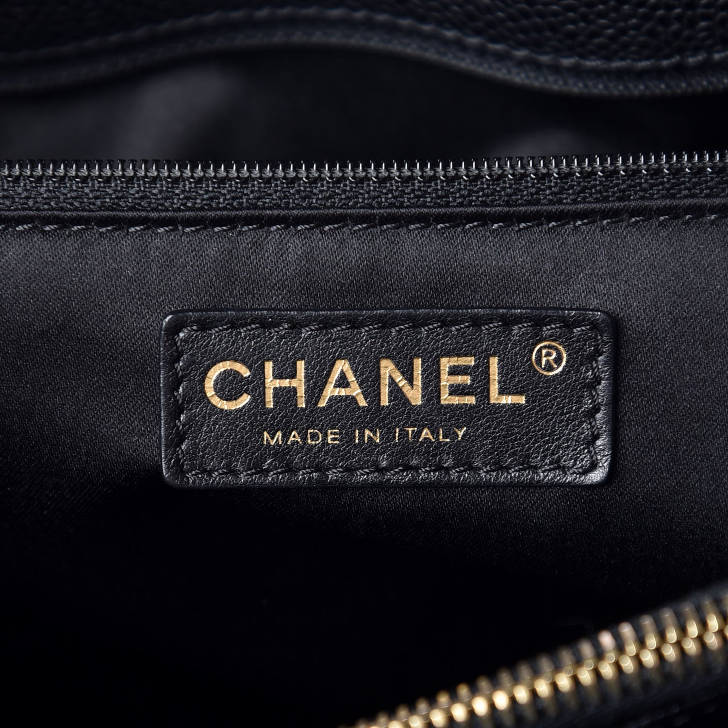 Chanel Caviar Quilted Grand Shopping Tote GST Black 6 of 11