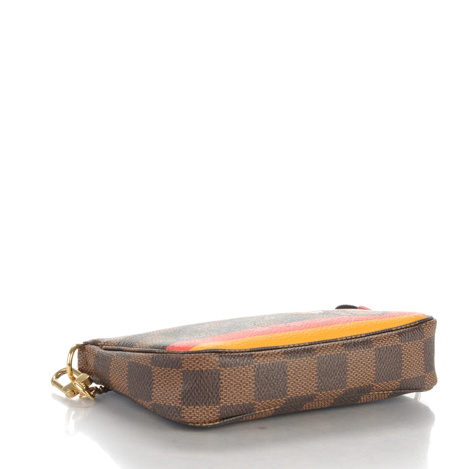 Louis Vuitton Damier Ebene 2015 Christmas Animation Mini Pochette Accessories 4 of 7