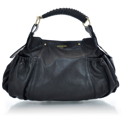 Saint Laurent Chevre Mala Mala Horn Bag Black 1 of 12