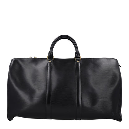 Louis Vuitton Epi Keepall 50 Black 1 of 10