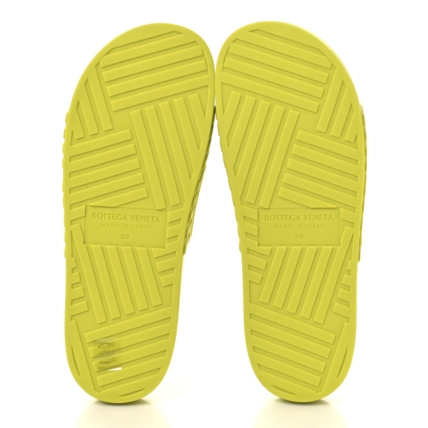 Rubber Carpet Slider Sandals 39 Kiwi