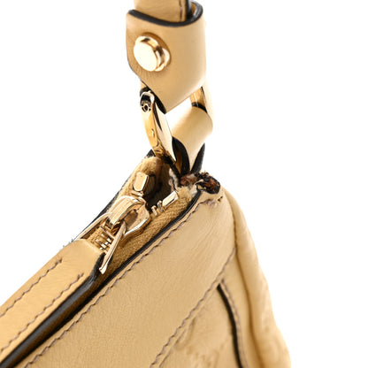 Gucci Guccissima Small D Gold Ring Shoulder Bag Yellow 11 of 14