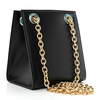 Dolce & Gabbana Calfskin DG Logo 3.5 Small Shoulder Bag Black 3 of 9
