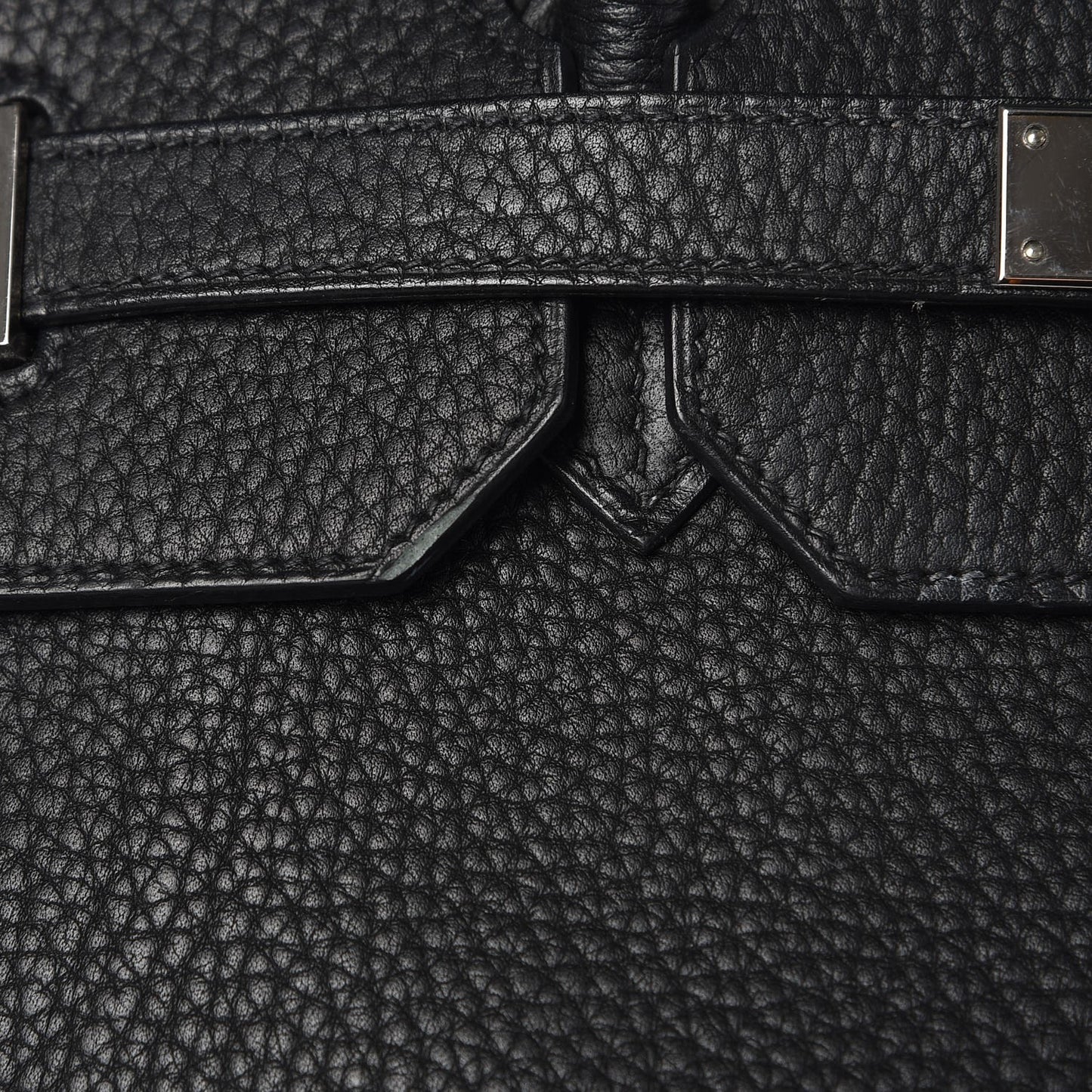 Taurillon Clemence Birkin 40 Black