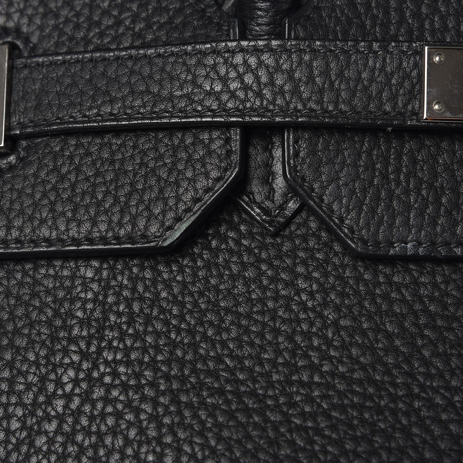 Hermes Taurillon Clemence Birkin 40 Black 30 of 36