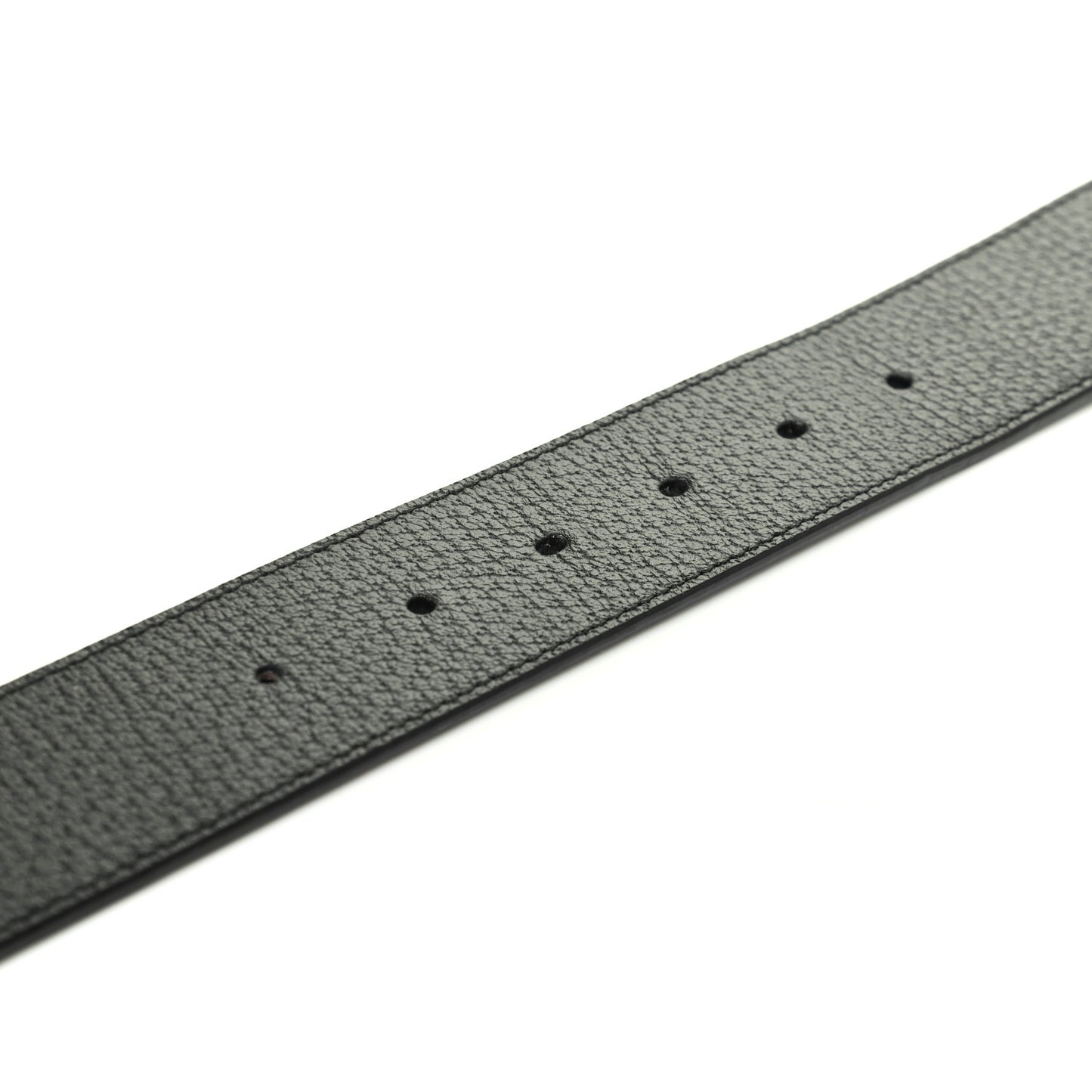 Textured Calfskin Double G 40mm Belt 90 36 Black