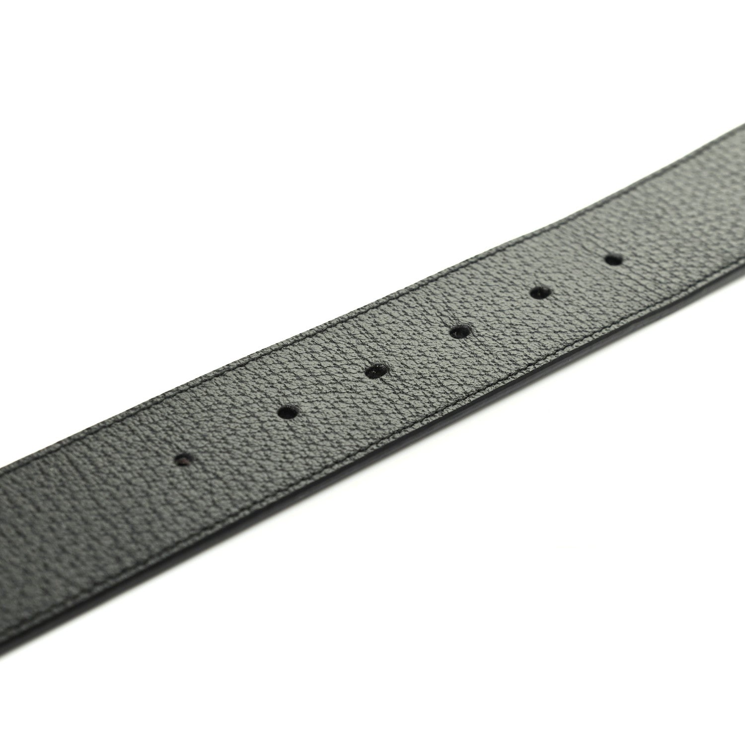 Gucci Textured Calfskin Double G 40mm Belt 90 36 Black 4 of 8