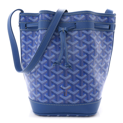 Goyard Goyardine Petit Flot Bucket Bag PM Sky Morning 1 of 9