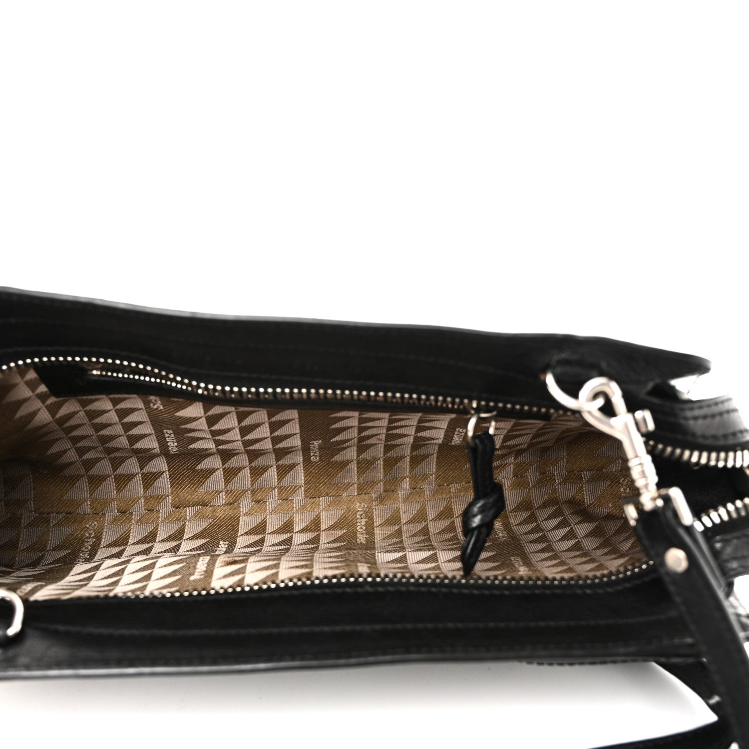 Proenza Schouler Calfskin PS13 Shoulder Bag Black 5 of 10