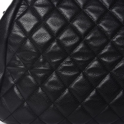 Chanel Caviar Quilted Framed Bowling Bag Black 9 of 15