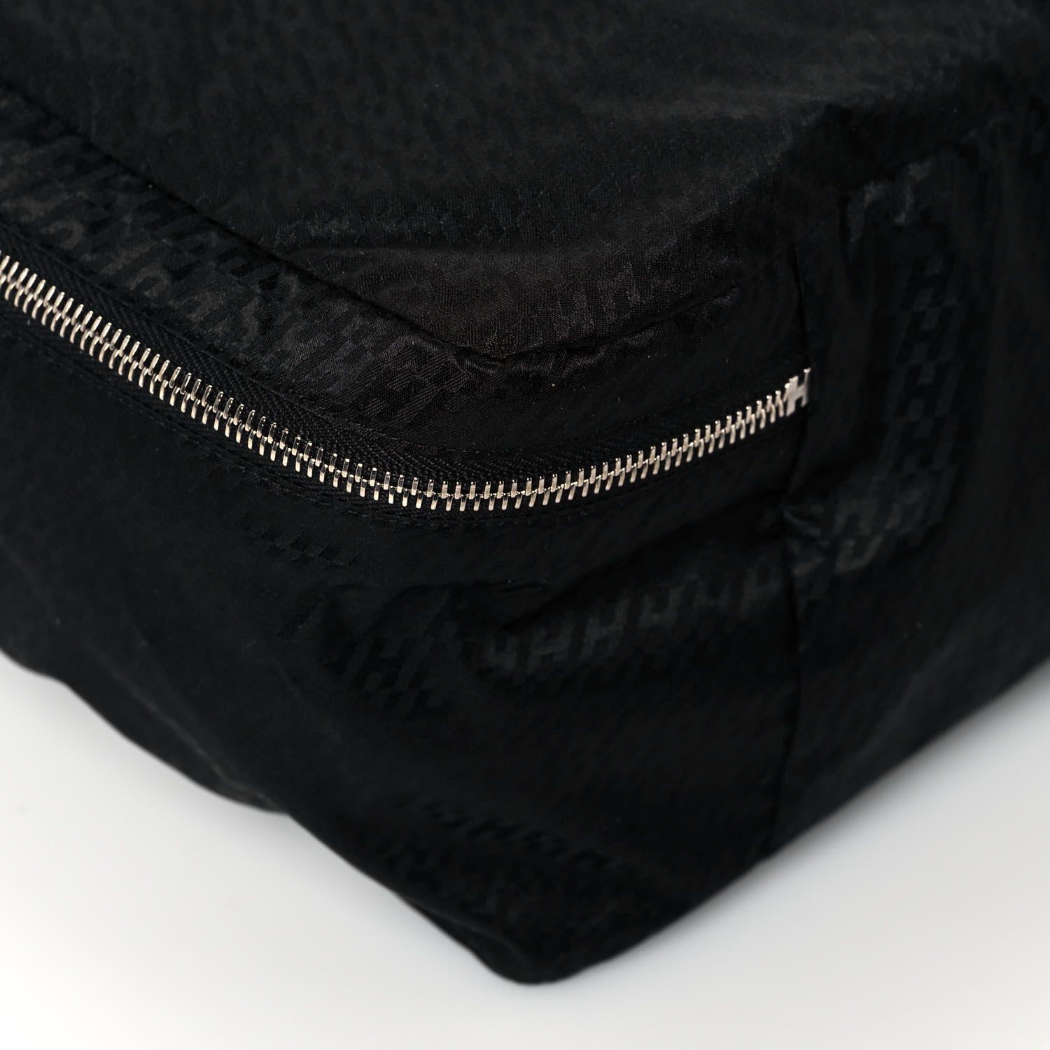 Hermes Technical Silk H en Bias Travelsilk Cube MM Black Fauve 9 of 13