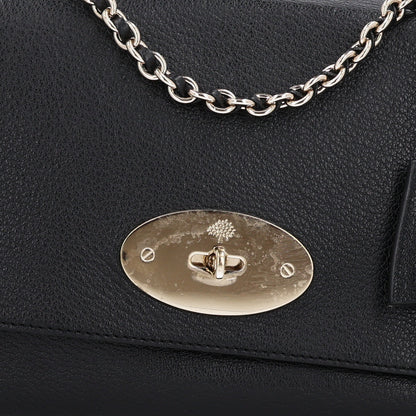Mulberry Glossy Goatskin Medium Lily Black 7 of 9