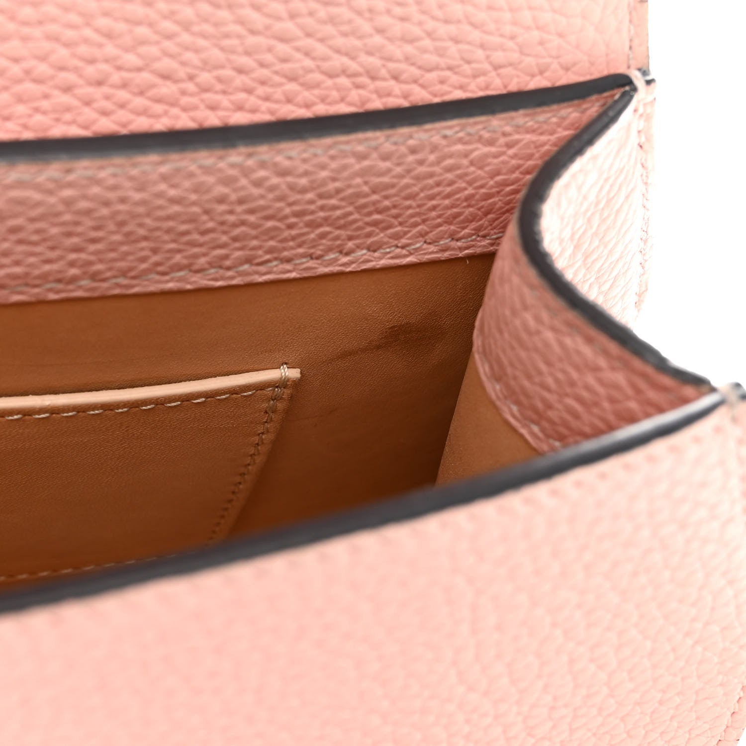 Moynat Taurillon Blush Rejane BB Petal 10 of 10