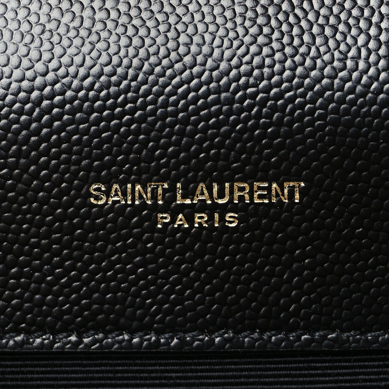 Saint Laurent Grain De Poudre Matelasse Chevron Medium Monogram Satchel Black 6 of 10