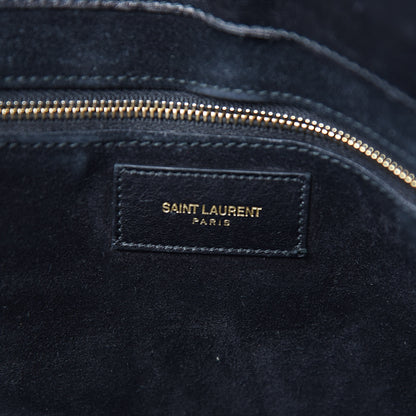 Saint Laurent Calfskin Large Sac De Jour Carryall Black 7 of 20