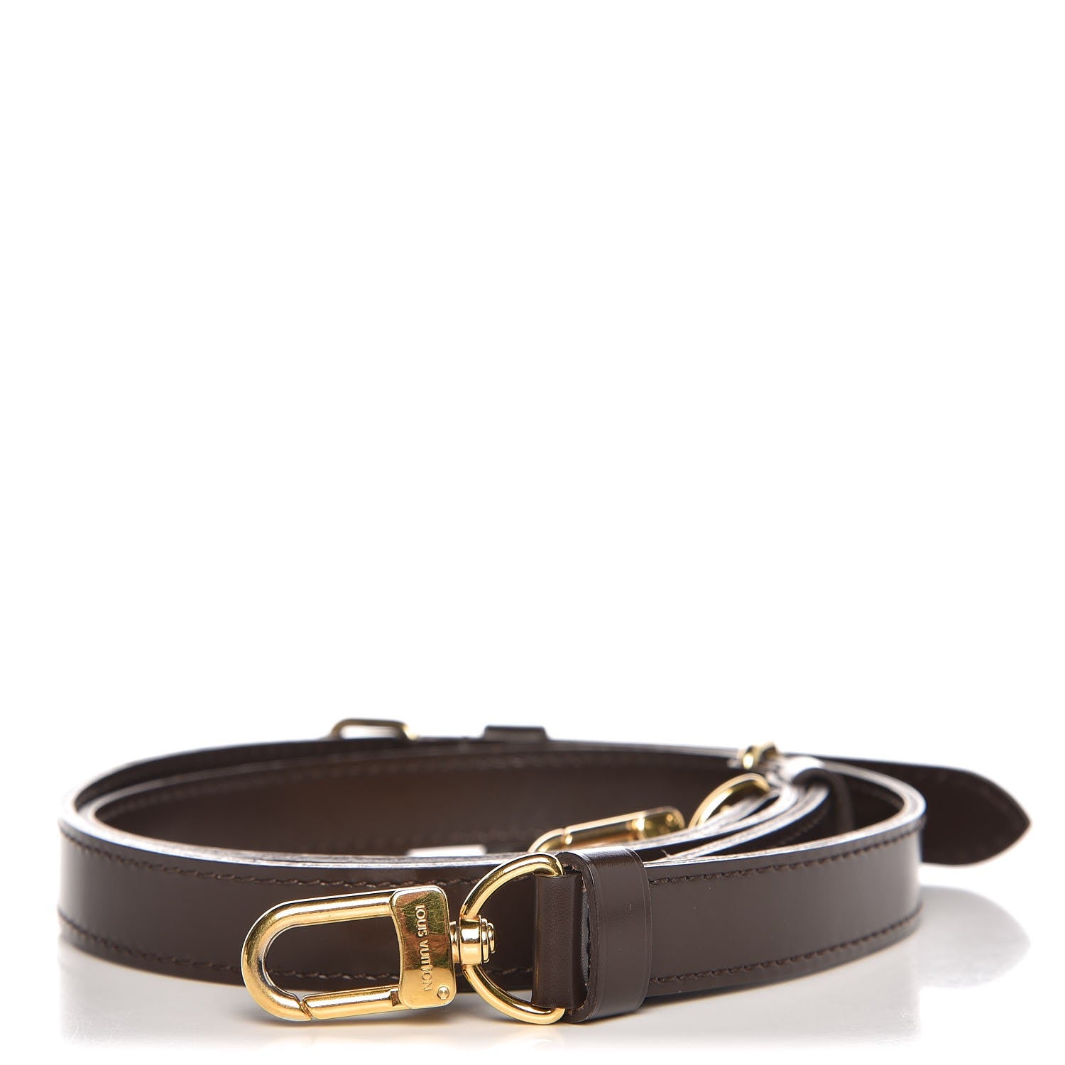 Louis Vuitton Calfskin Adjustable Speedy Bandouliere Shoulder Strap Brown 1 of 4