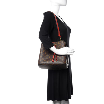 Louis Vuitton Monogram Neonoe MM Coquelicot 2 of 9