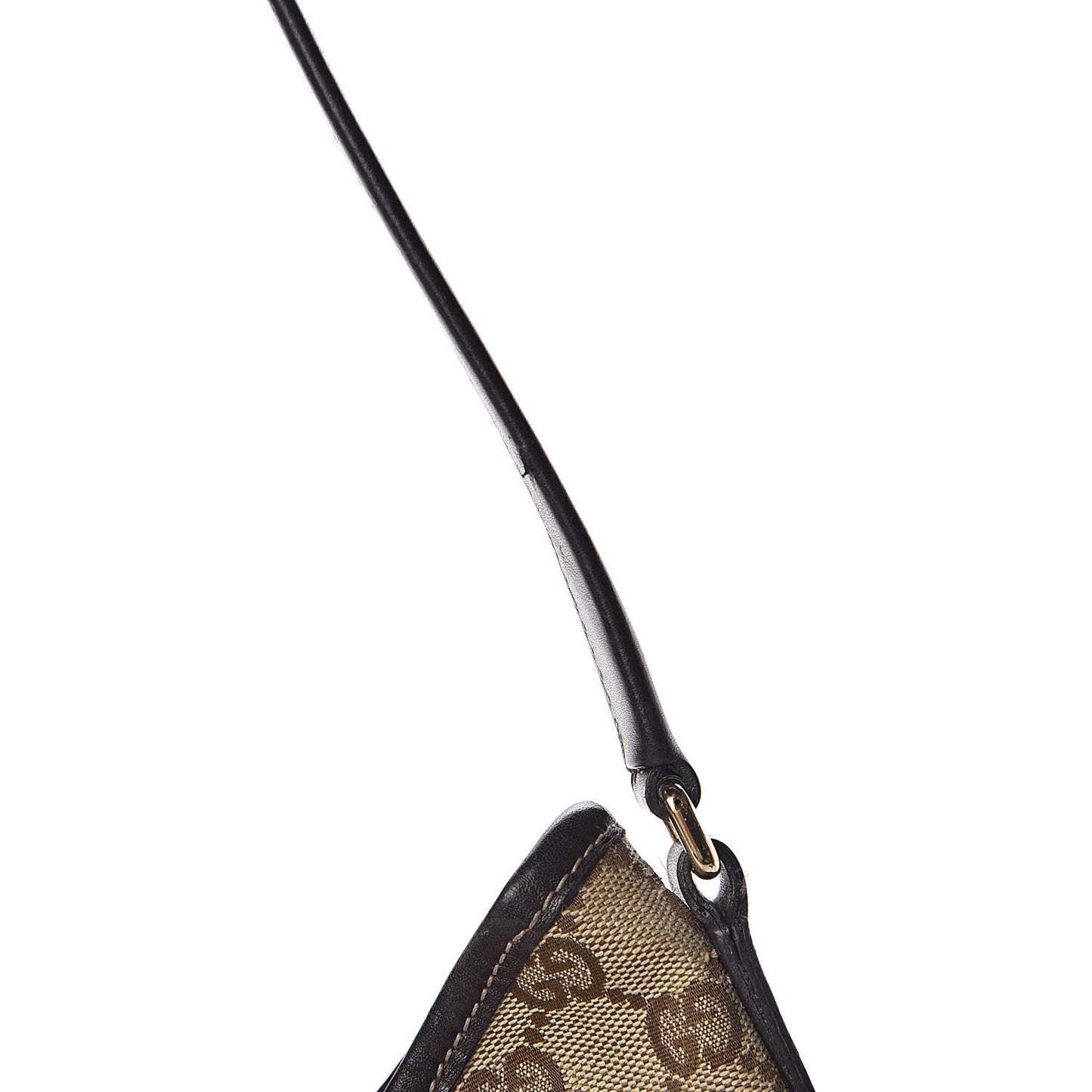 Monogram Medium New Britt Hobo Dark Brown