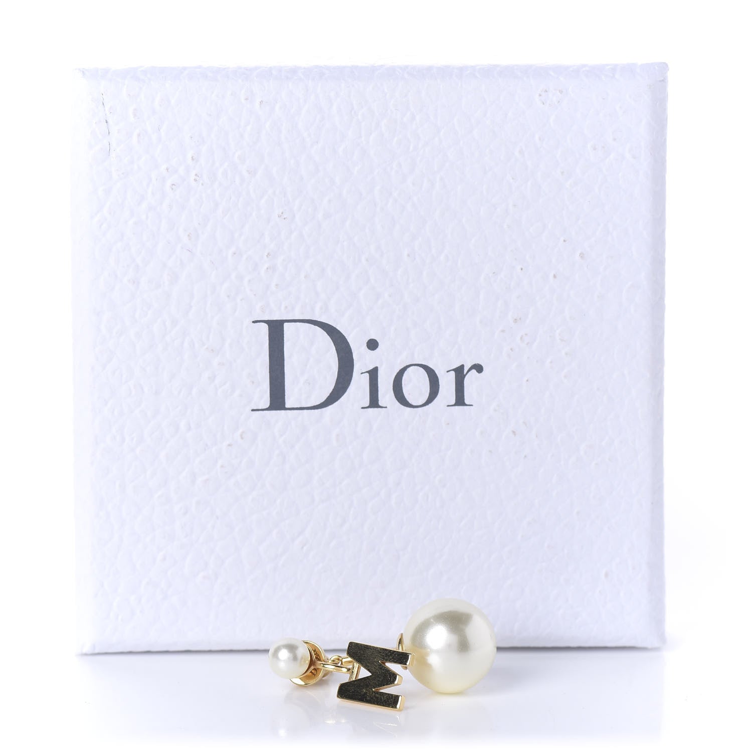 Christian Dior Pearl My ABCDior M Tribale Earring Gold 6 of 6
