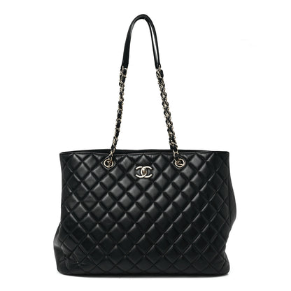 Chanel Calfskin Quilted Timeless Tote Black 1 of 7