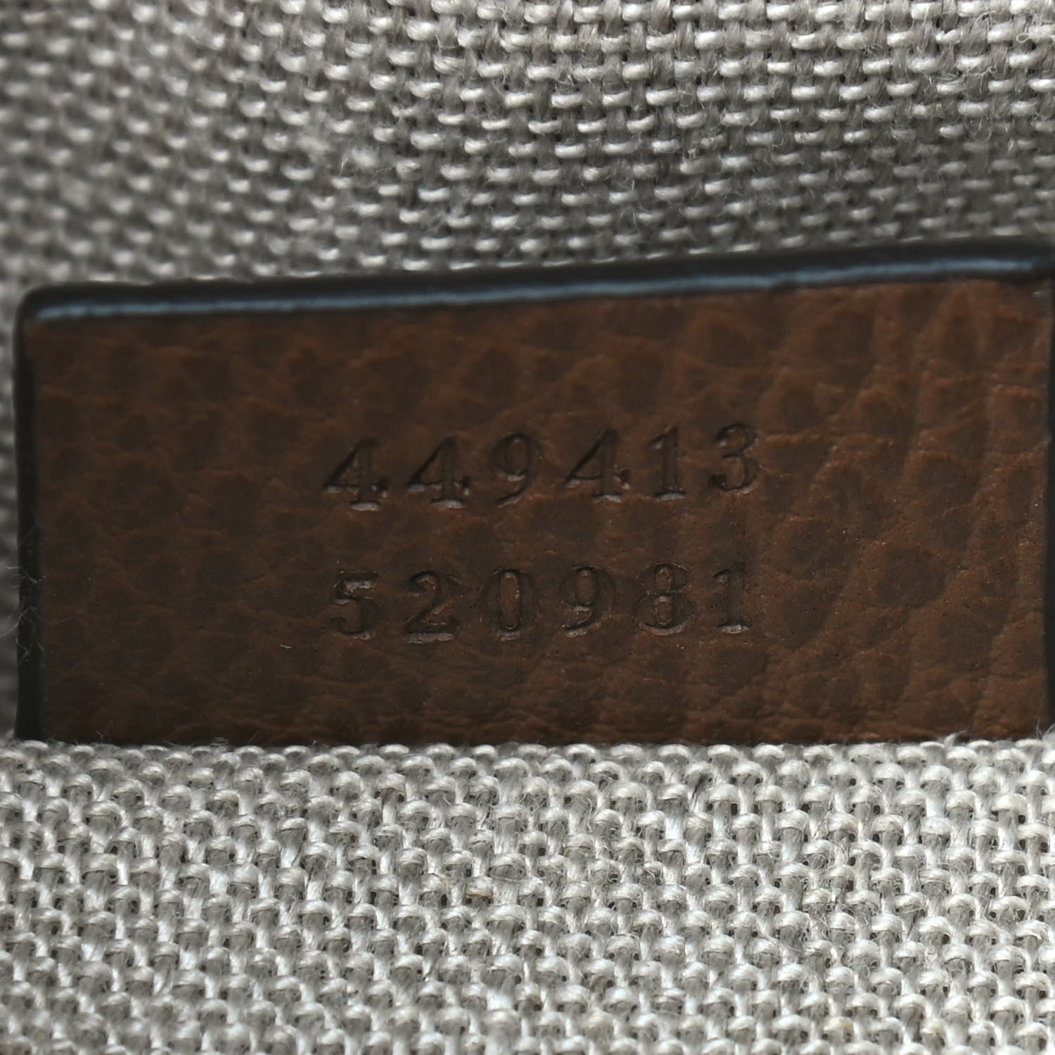 Gucci Monogram Mini Bree Messenger Bag Beige Tabacco 7 of 9