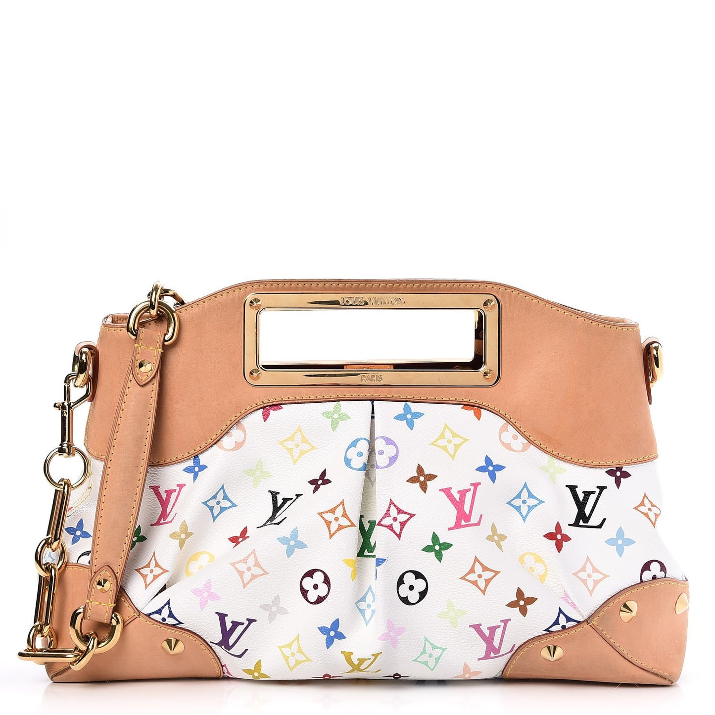 Monogram Multicolor Judy MM White