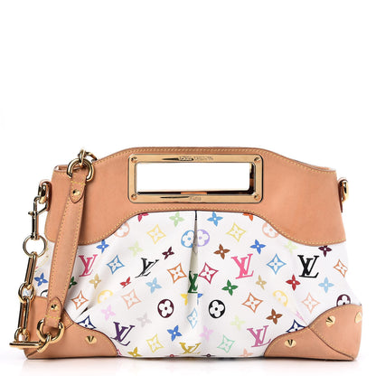Louis Vuitton Monogram Multicolor Judy MM White 1 of 9