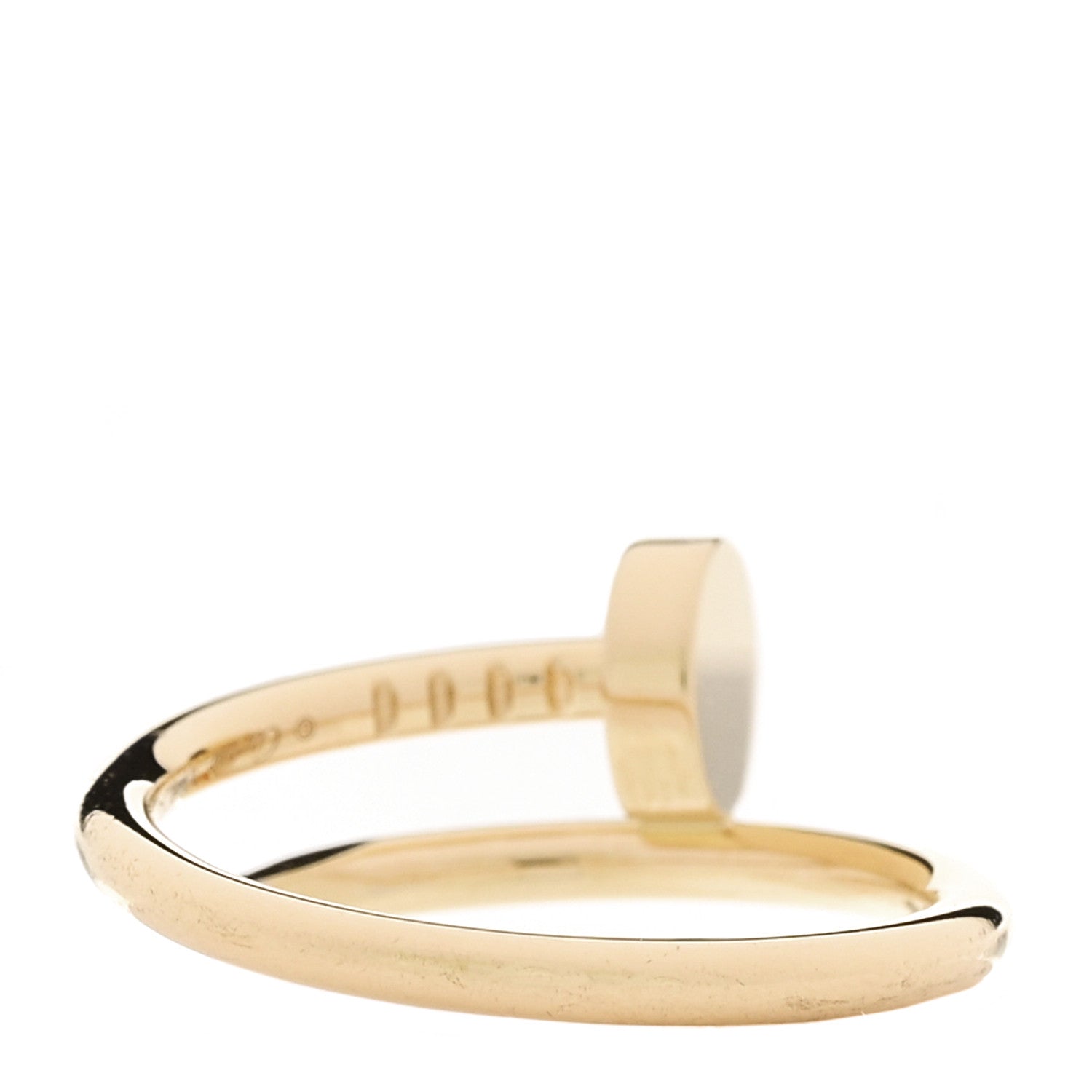 Cartier 18K Yellow Gold Small Juste Un Clou Ring 47 4 1847979