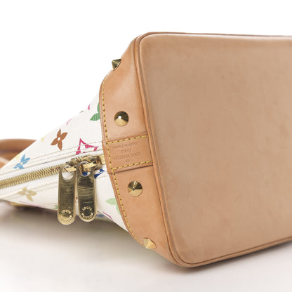 Louis Vuitton Monogram Multicolor Alma White 15 of 18