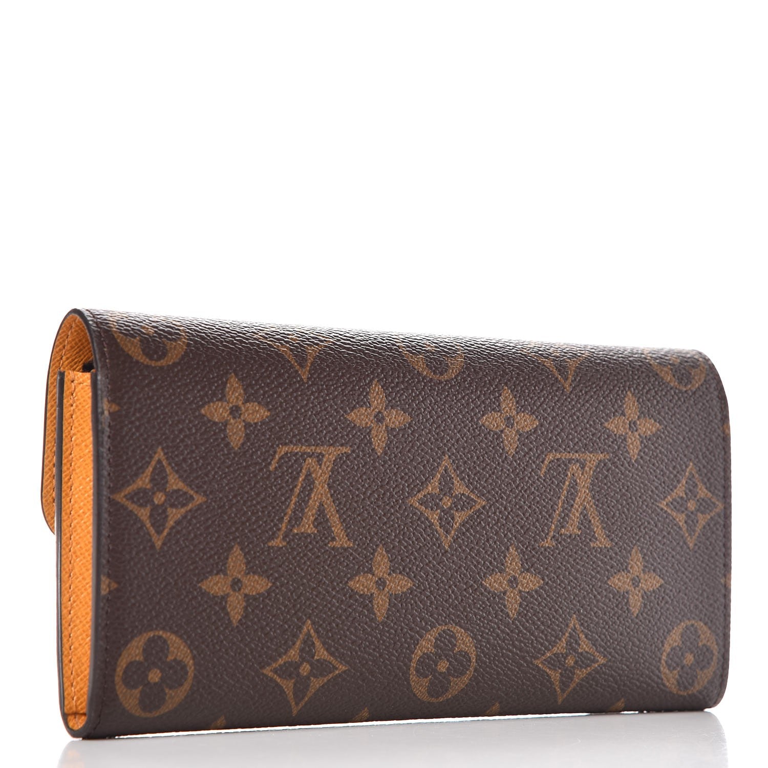 Louis Vuitton Monogram Emilie Wallet Safran 3 of 7
