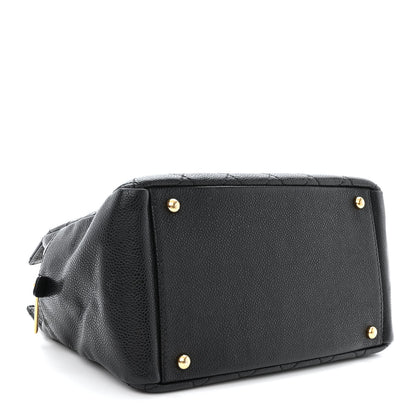 Chanel Caviar Quilted Petit Timeless Tote PTT Black 4 of 10