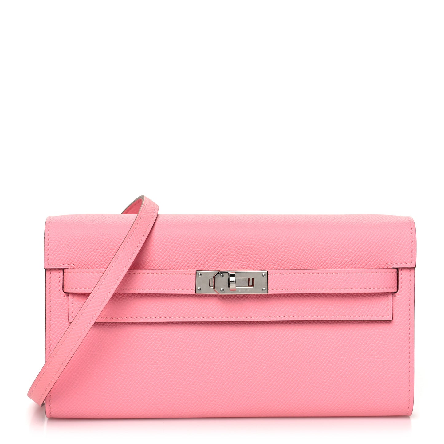 Epsom Kelly Wallet To Go Rose Confetti