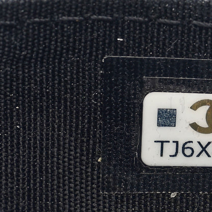 Chanel Lambskin Quilted Chanel 19 Card Holder Black 7 of 7