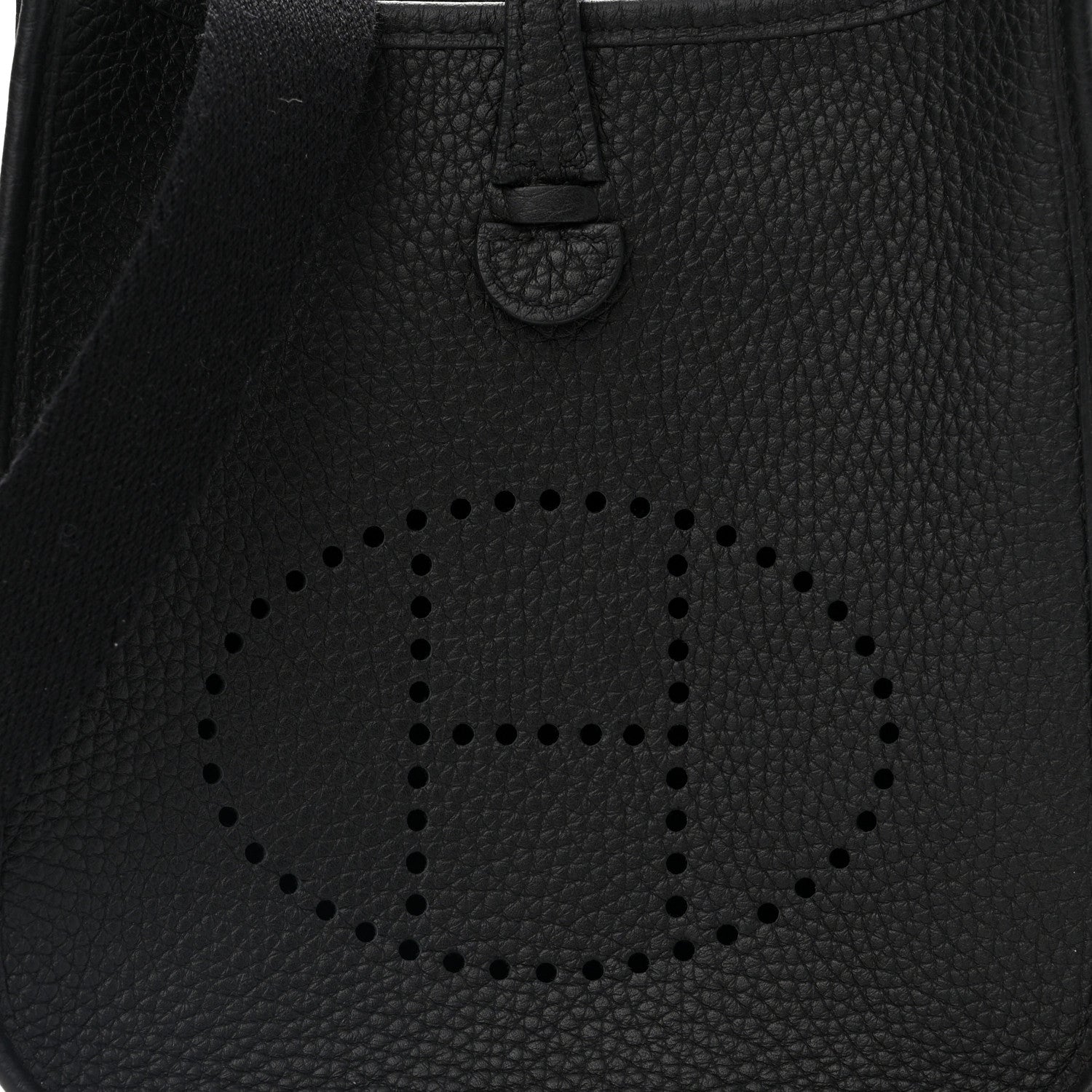 Hermes Taurillon Clemence Evelyne TPM Black 8 of 11