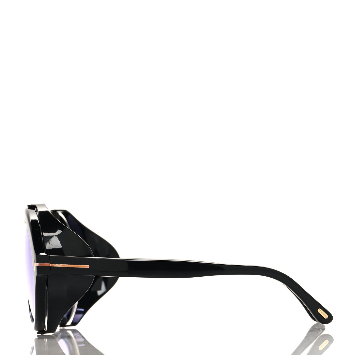 Acetate Neughman Sunglasses TF882 Black