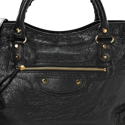 Balenciaga Agneau Classic Gold Hardware City Black 9 of 11
