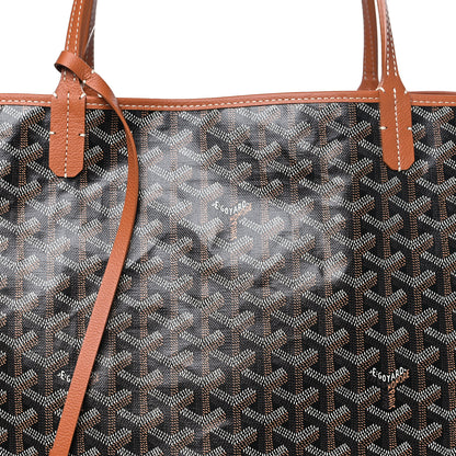 Goyard Goyardine Saint Louis GM Black Gold 9 of 11