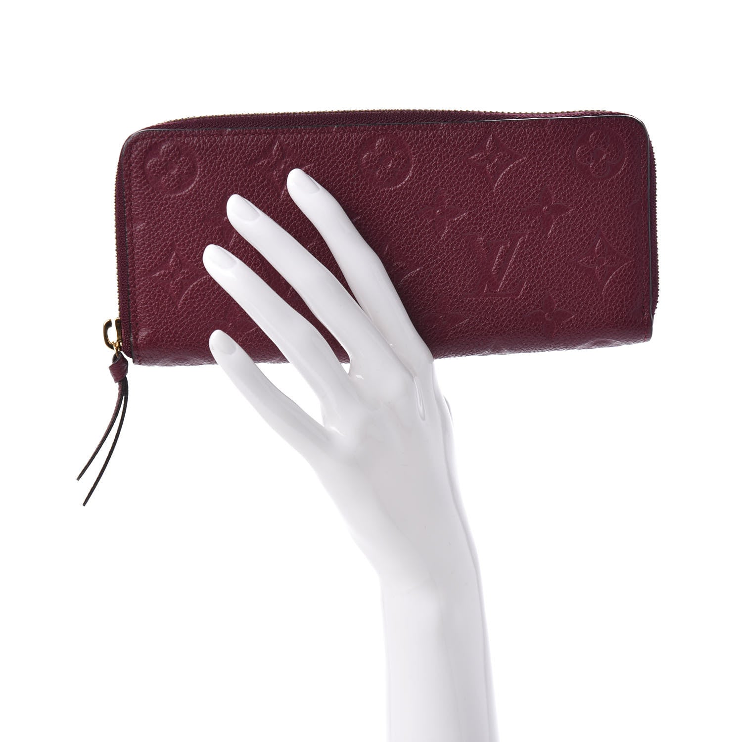 Louis Vuitton Empreinte Clemence Wallet Raisin 2 of 11