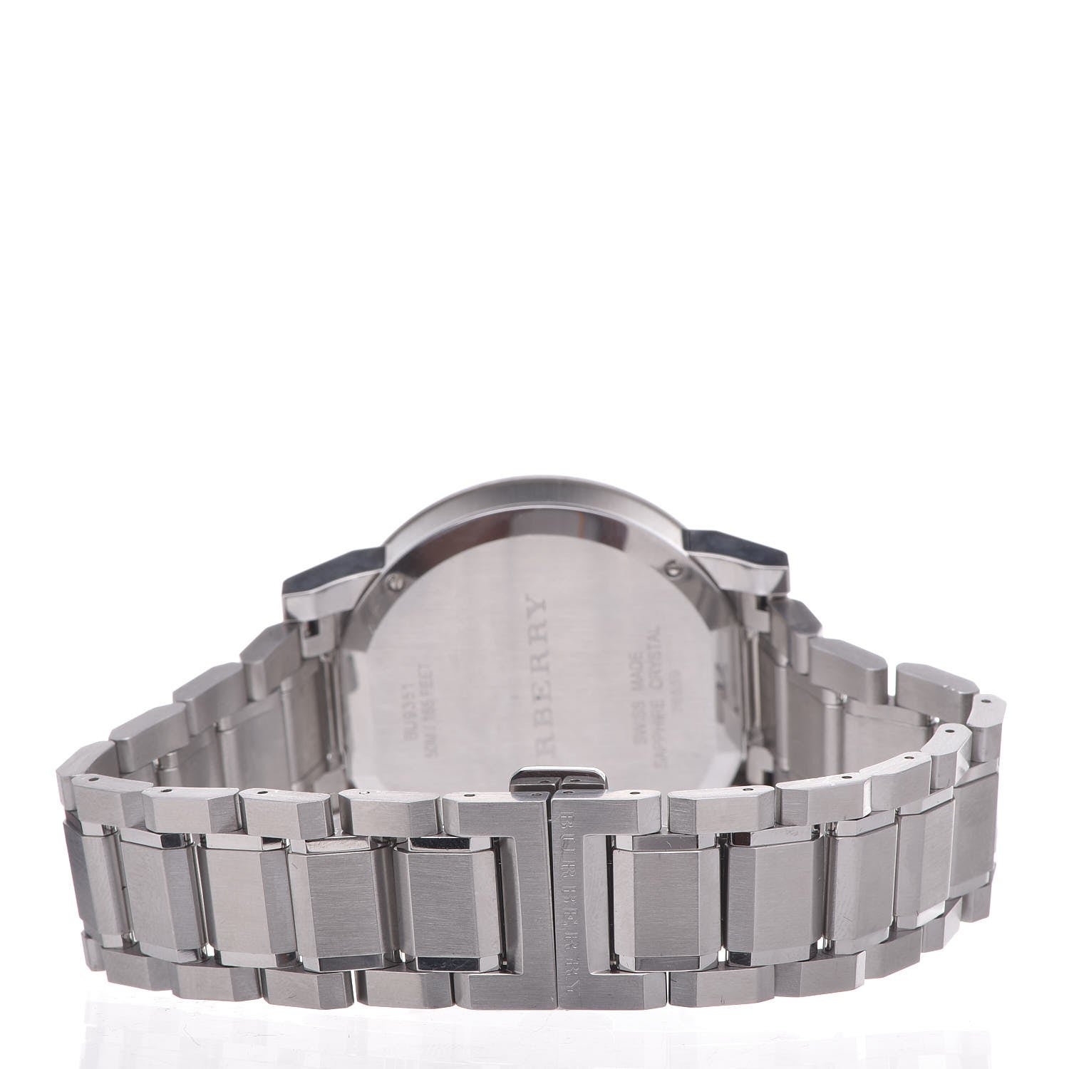 Burberry Stainless Steel 42mm Chronograph Quartz Watch Black BU9351 4 of 6
