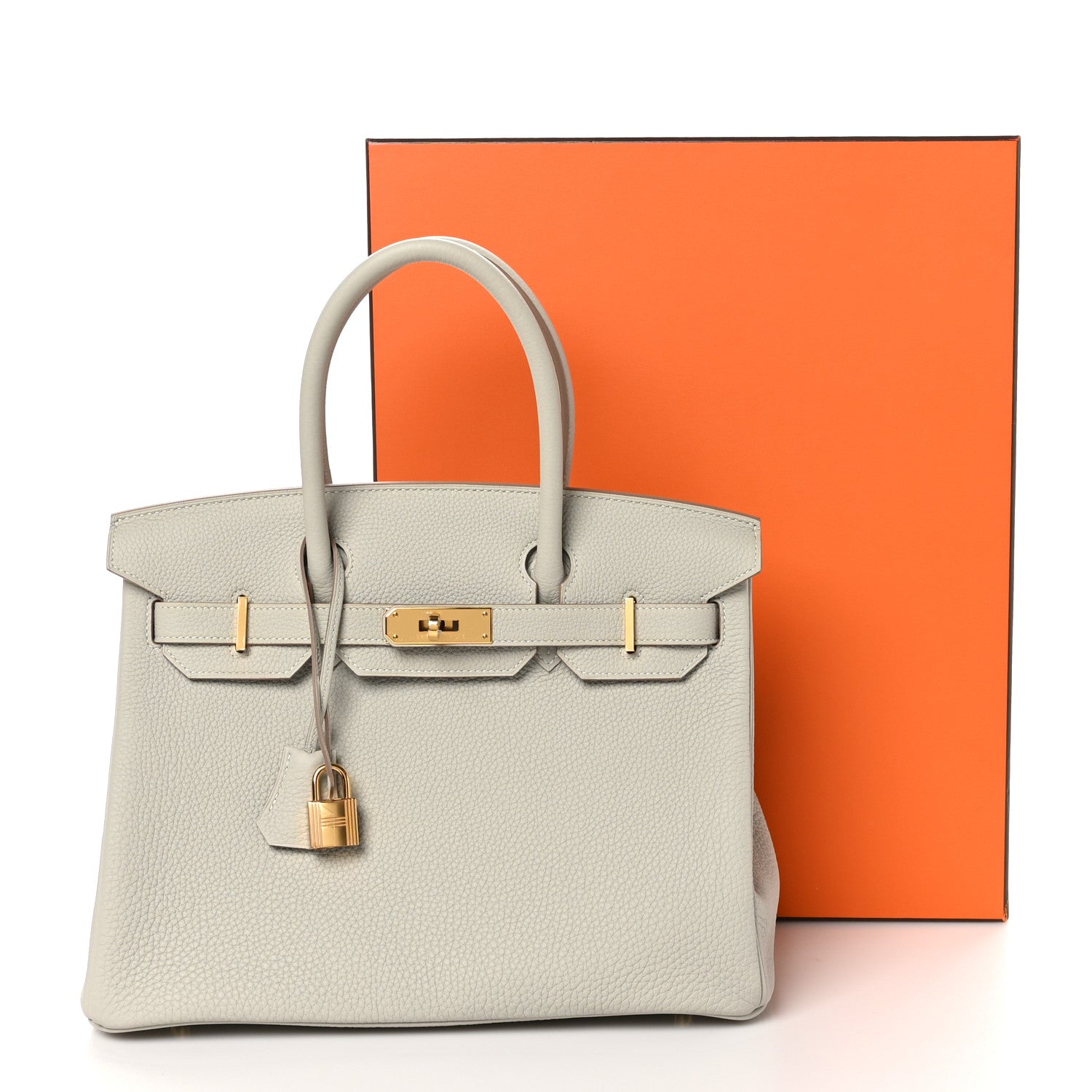 Hermes Togo Birkin 30 Gris Perle 11 of 11
