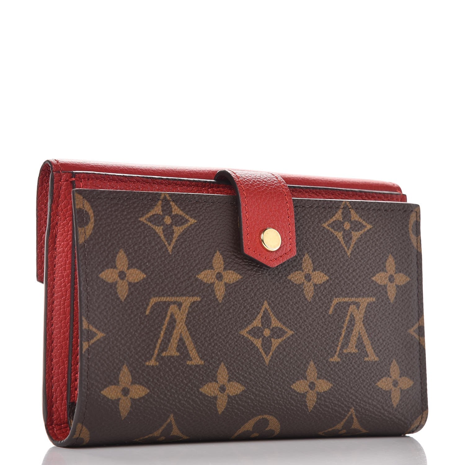 Louis Vuitton Monogram Pallas Compact Wallet Cherry 3 of 7
