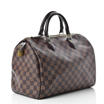 Louis Vuitton Damier Ebene Speedy 30 3 of 11