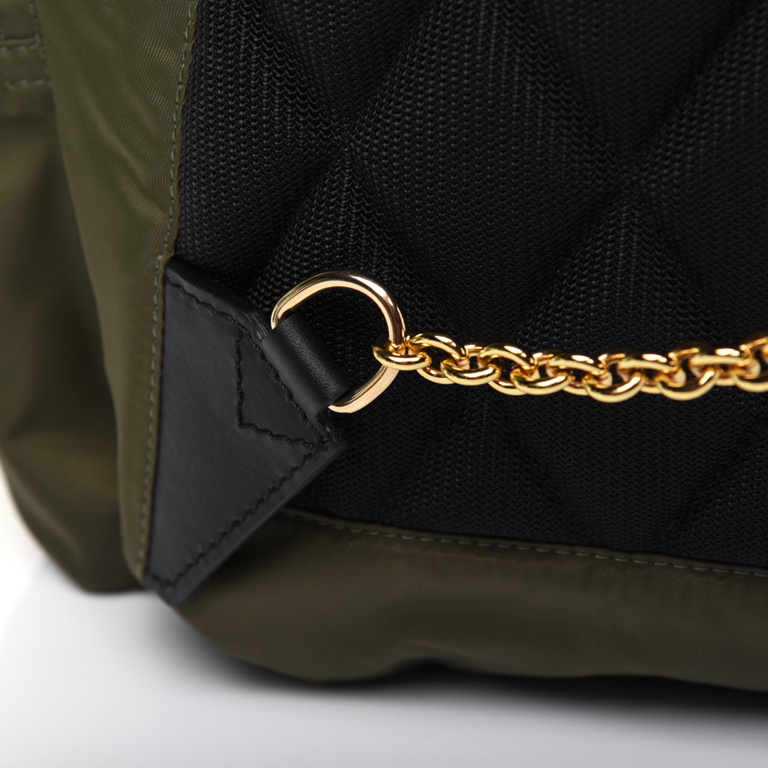Burberry Nylon Large Rucksack Backpack Canvas Green 18 of 19