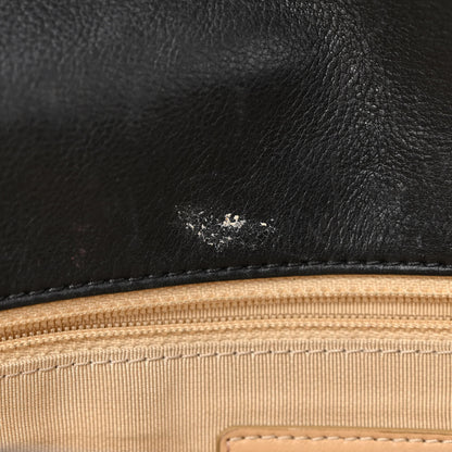 Chanel Calfskin Quilted Medium CC Crown Flap Black 10 of 16