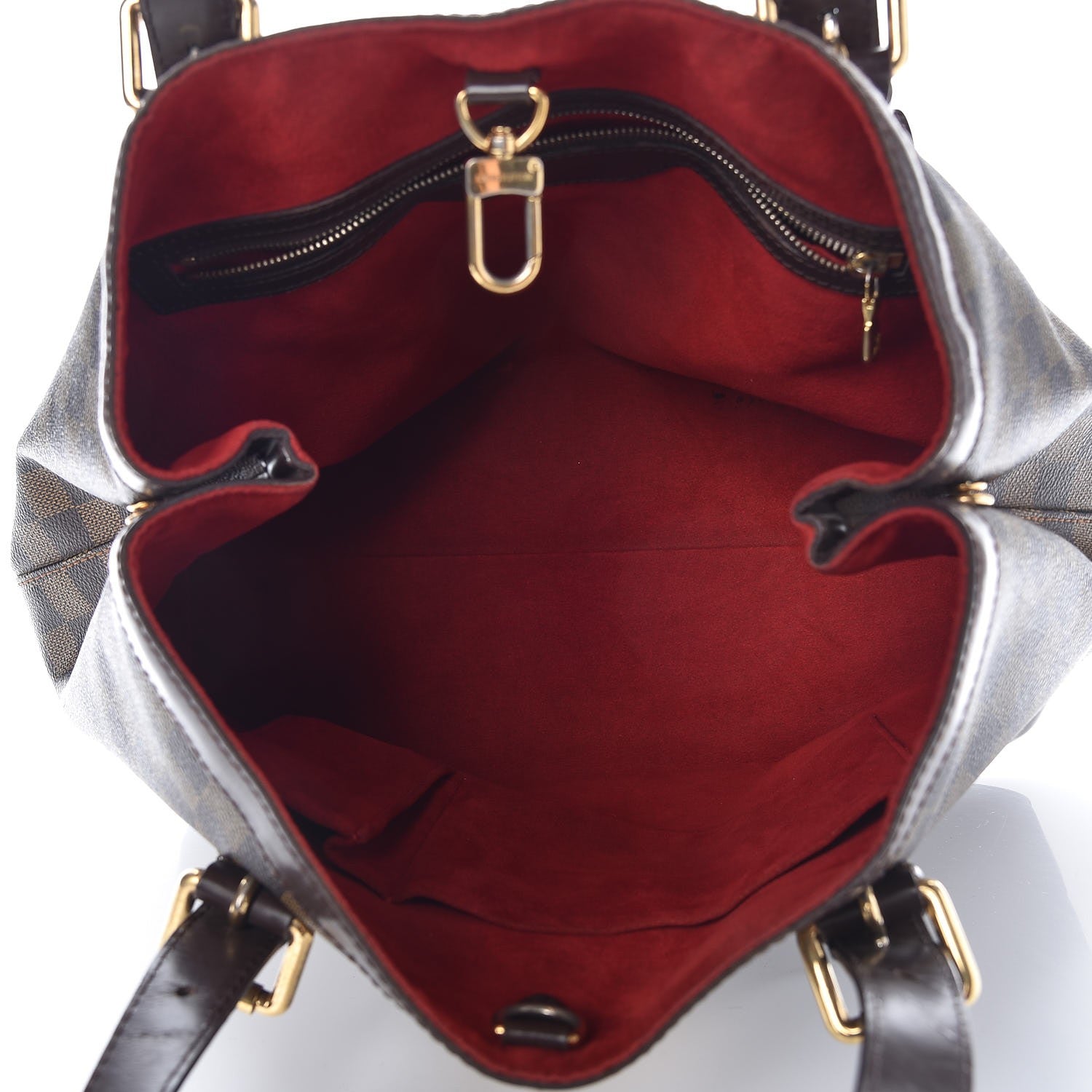 Louis Vuitton Damier Ebene Hampstead MM 5 of 21