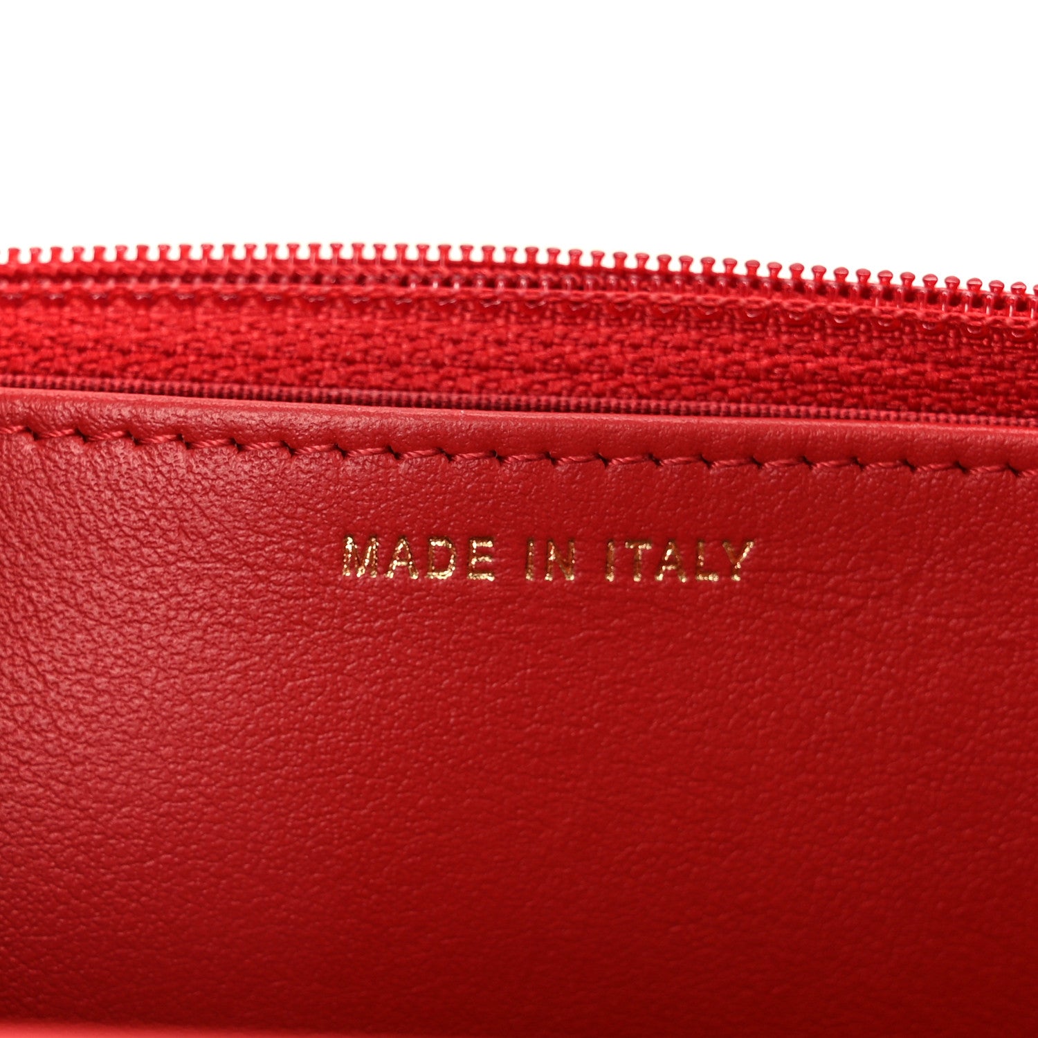 Chanel Caviar Quilted Boy Wallet On Chain WOC Red 7 of 11