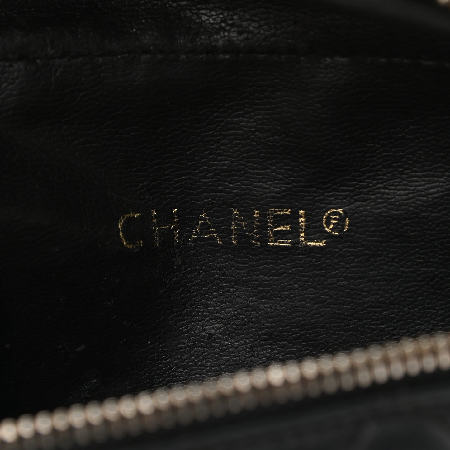 Lambskin Quilted Waist Belt Bag Black