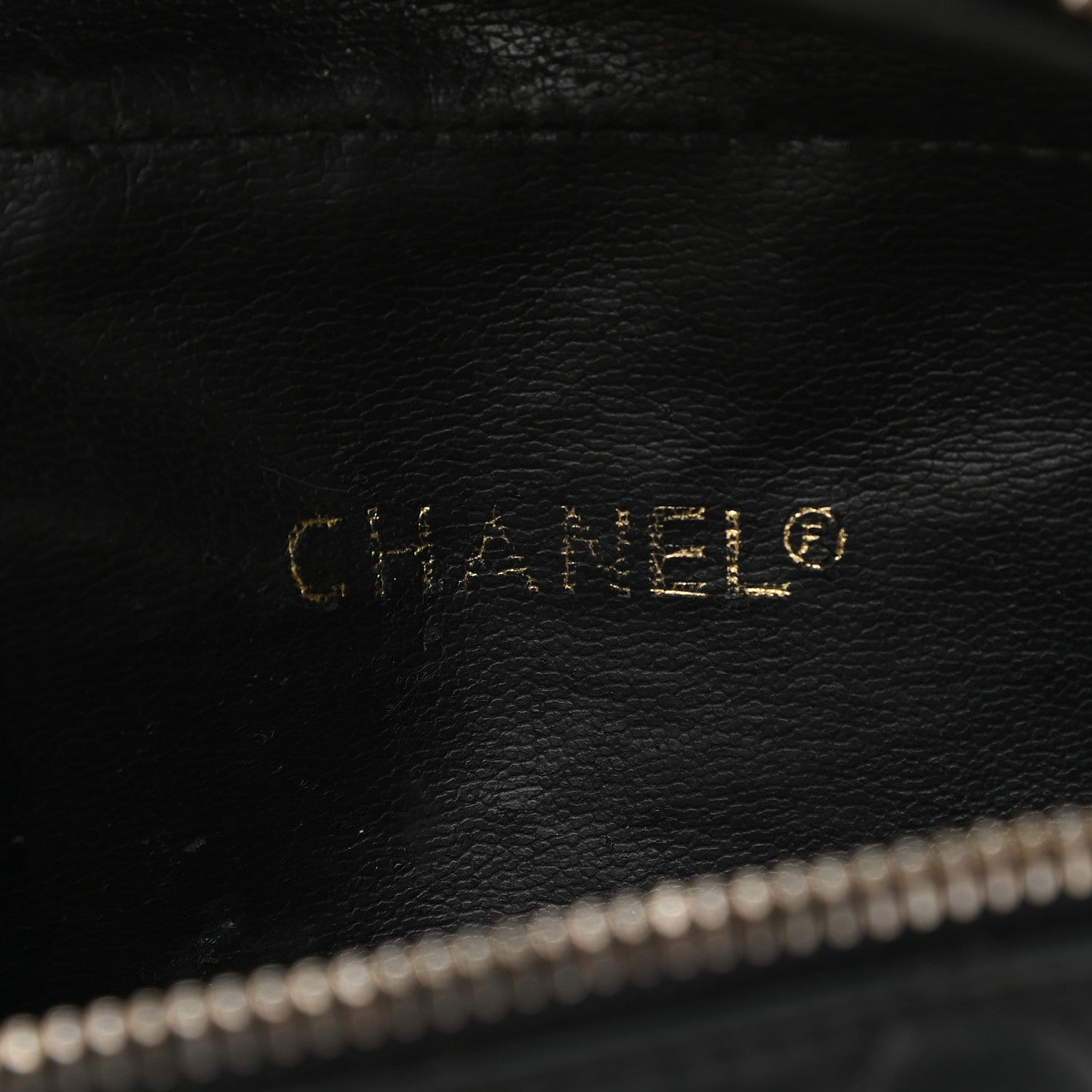 Chanel Lambskin Quilted Waist Belt Bag Black 6 of 9